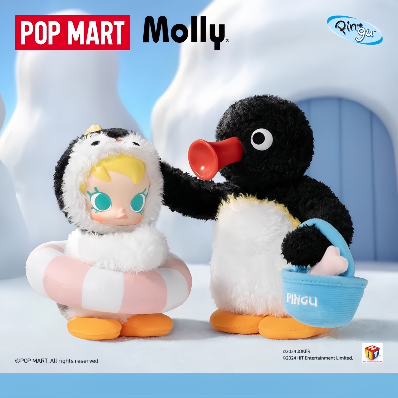 Baby Products For 1 Year Old - POP MART Baby Molly X Pingu