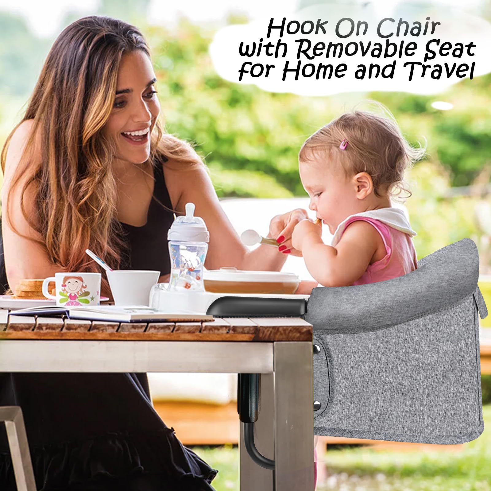 Hook-On Chair Fold-Flat Storag - Baby High Chair Booster recensione e prezzo
