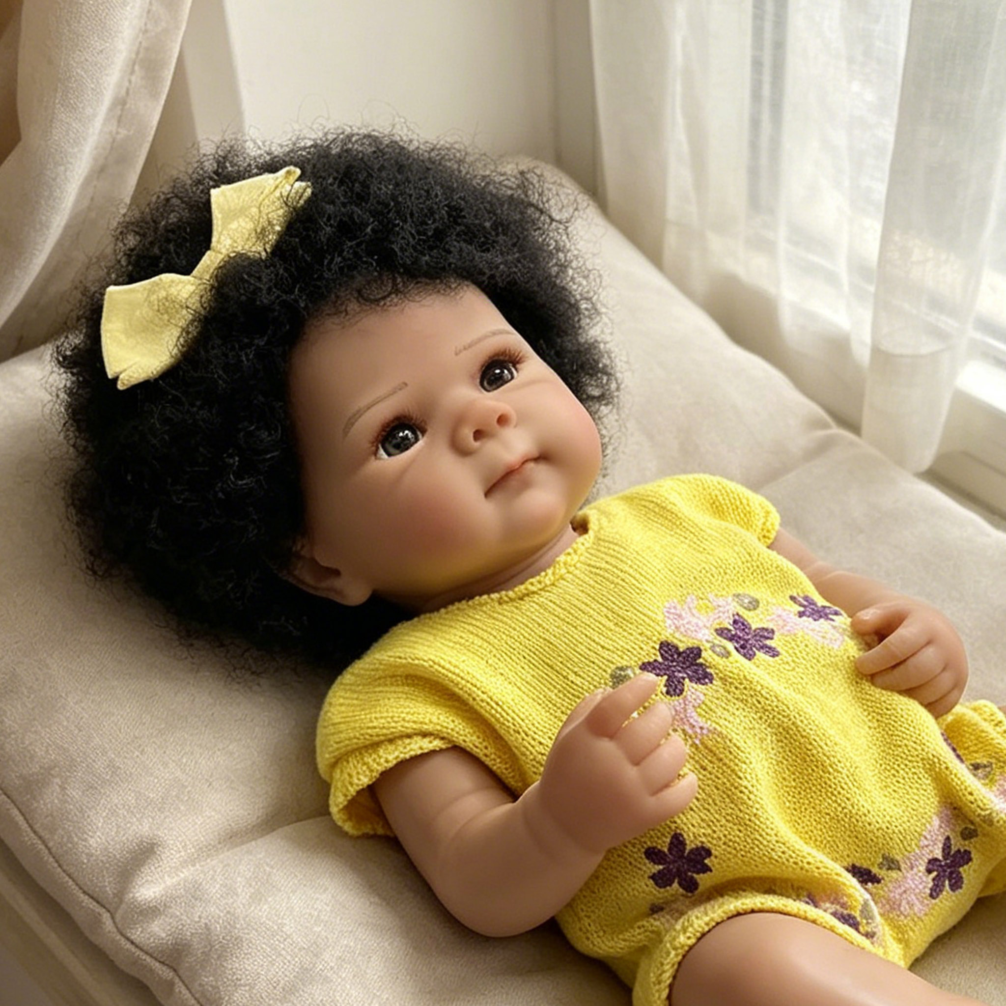 Dark Skin Full Vinyl Body Bett - Baby Products For Curly Hair recensione e prezzo