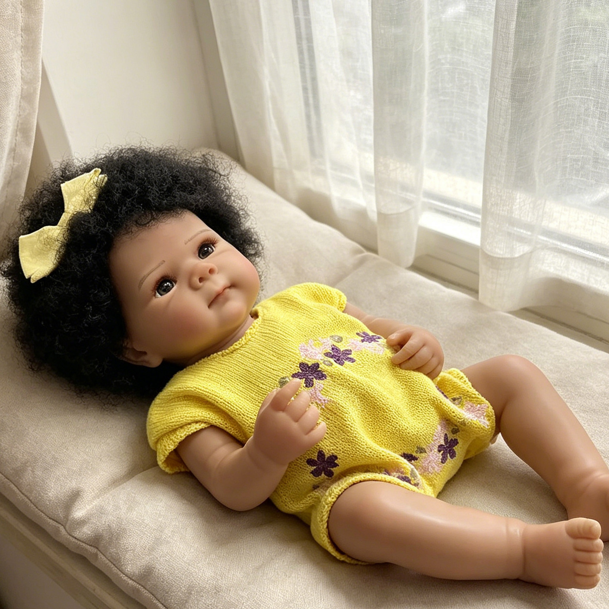 Dark Skin Full Vinyl Body Bett - Baby Products For Curly Hair recensione e prezzo
