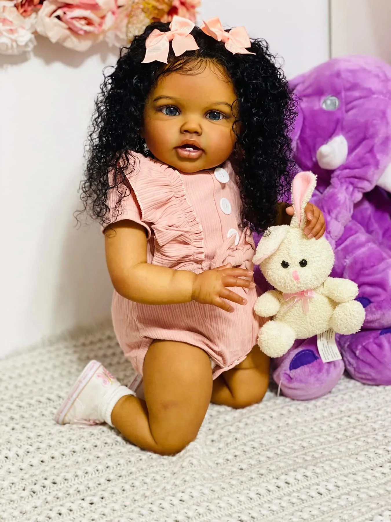 24Inch Reborn Baby Toddler Lot - Baby Products For Curly Hair recensione e prezzo