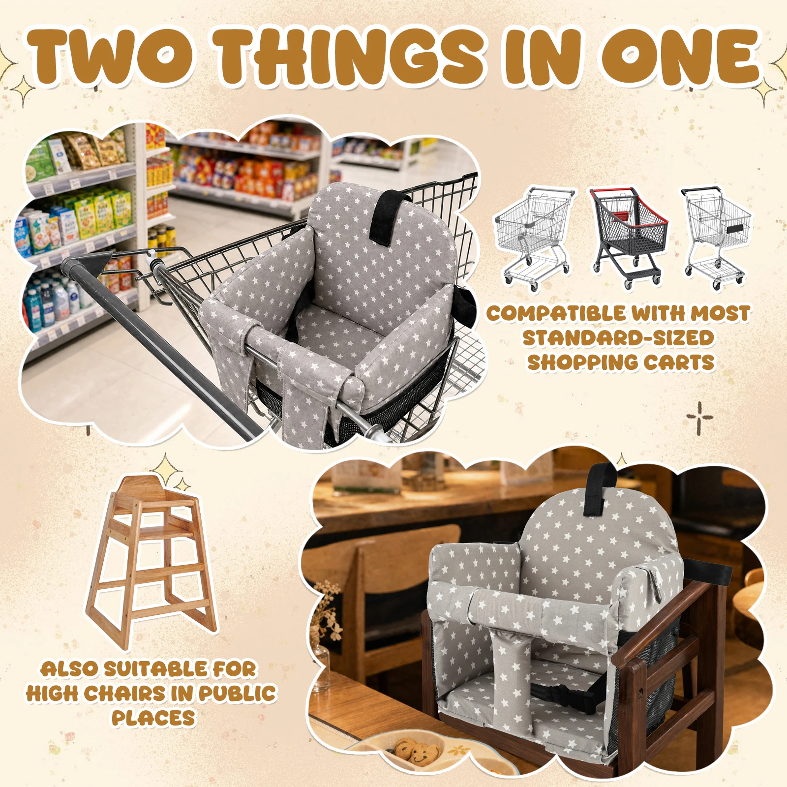 Baby High Chair Cushions Cover - Baby High Chair Booster recensione e prezzo