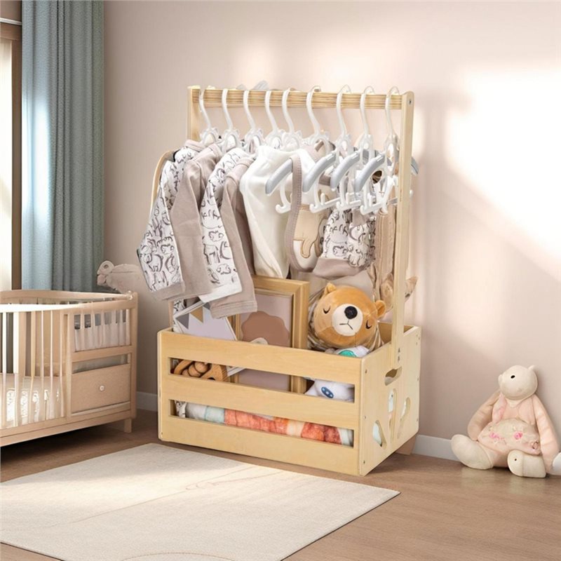 A25F-Wooden Baby Shower Gift B - Baby Products Gift Hamper recensione e prezzo