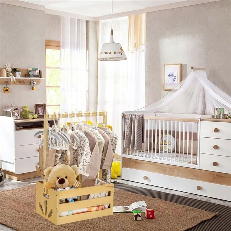 A25F-Wooden Baby Shower Gift B - Baby Products Gift Hamper recensione e prezzo