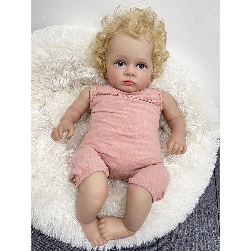 55CM Reborn Toddler Baby Doll  - Baby Products For Curly Hair recensione e prezzo