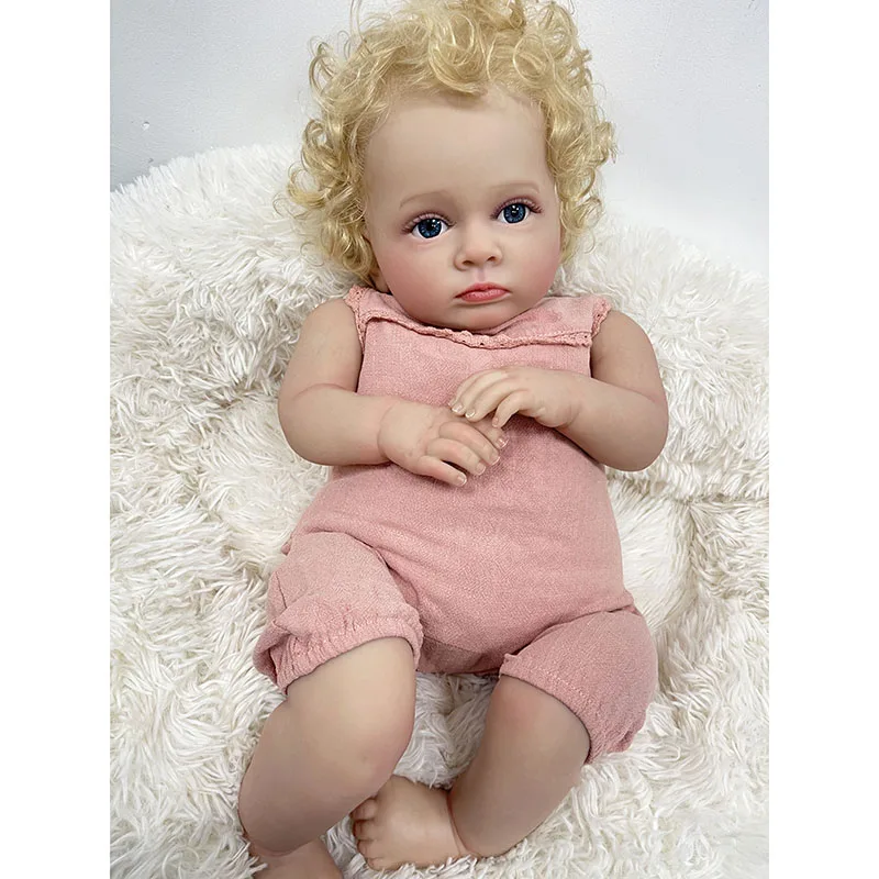 55CM Reborn Toddler Baby Doll  - Baby Products For Curly Hair recensione e prezzo