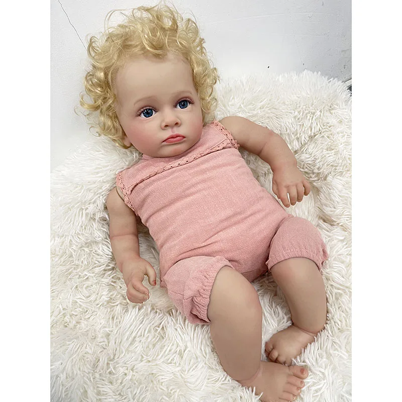 55CM Reborn Toddler Baby Doll  - Baby Products For Curly Hair recensione e prezzo