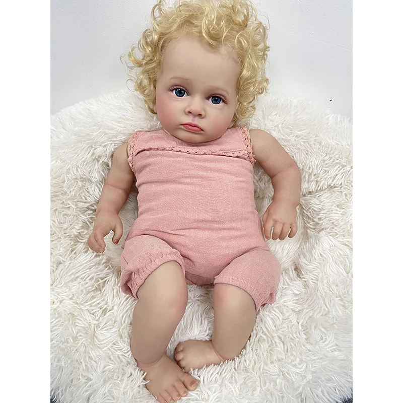 55CM Reborn Toddler Baby Doll  - Baby Products For Curly Hair recensione e prezzo