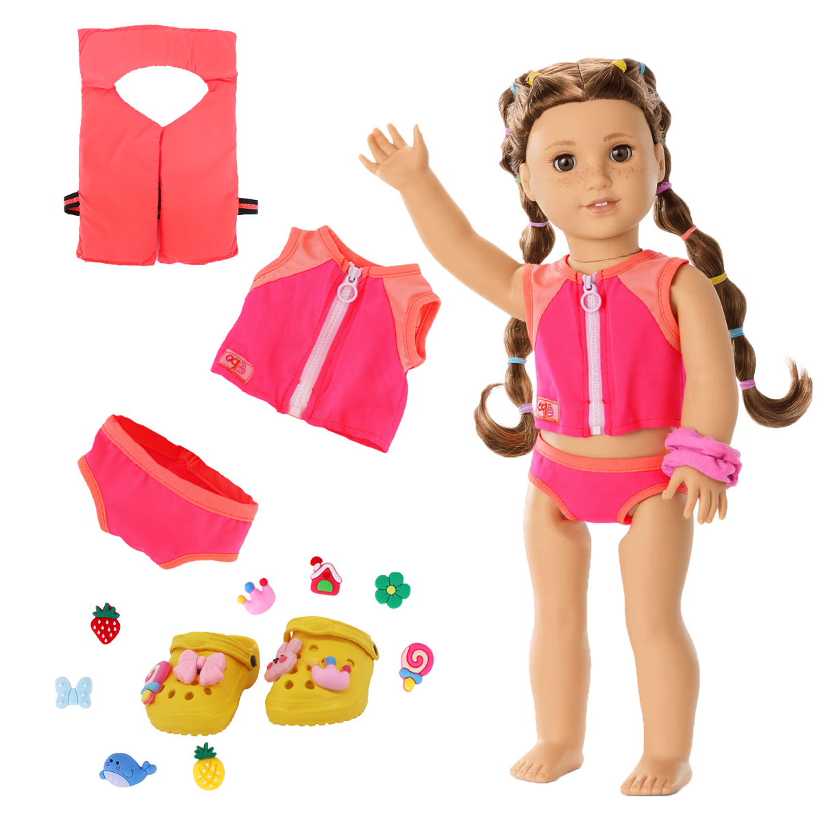 Head Flower Swimsuit Fish Scal - Zwitsal Baby Products recensione e prezzo