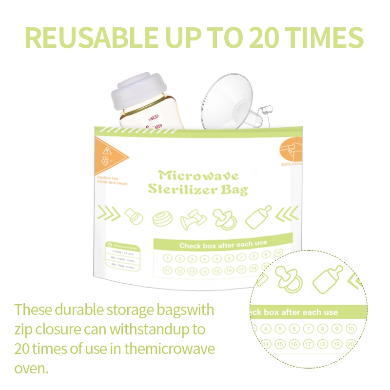 10Pcs Reusable BPA Free Microw - Zwitsal Baby Products recensione e prezzo