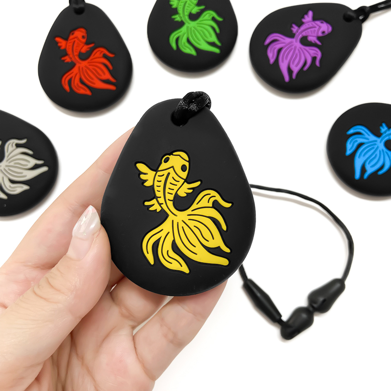 1/6Pcs Silicone Goldfish Chew  - Baby Products Specials recensione e prezzo