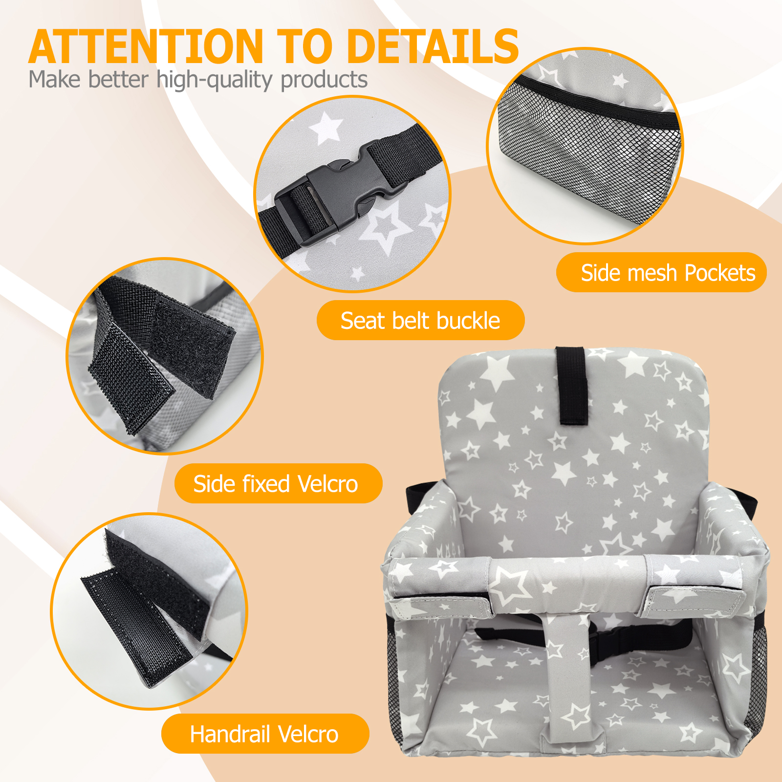 Shopping Cart Cover for Baby,  - Baby High Chair Booster recensione e prezzo