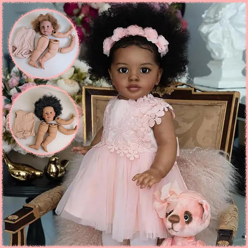 26inch Dark Skin Reborn Pippa  - Baby Products For Curly Hair recensione e prezzo