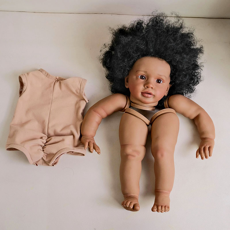26inch Dark Skin Reborn Pippa  - Baby Products For Curly Hair recensione e prezzo