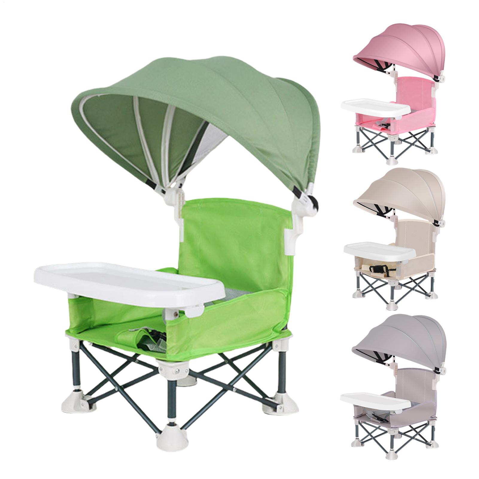 With Sunshade And Removable Tr - Baby High Chair Booster recensione e prezzo