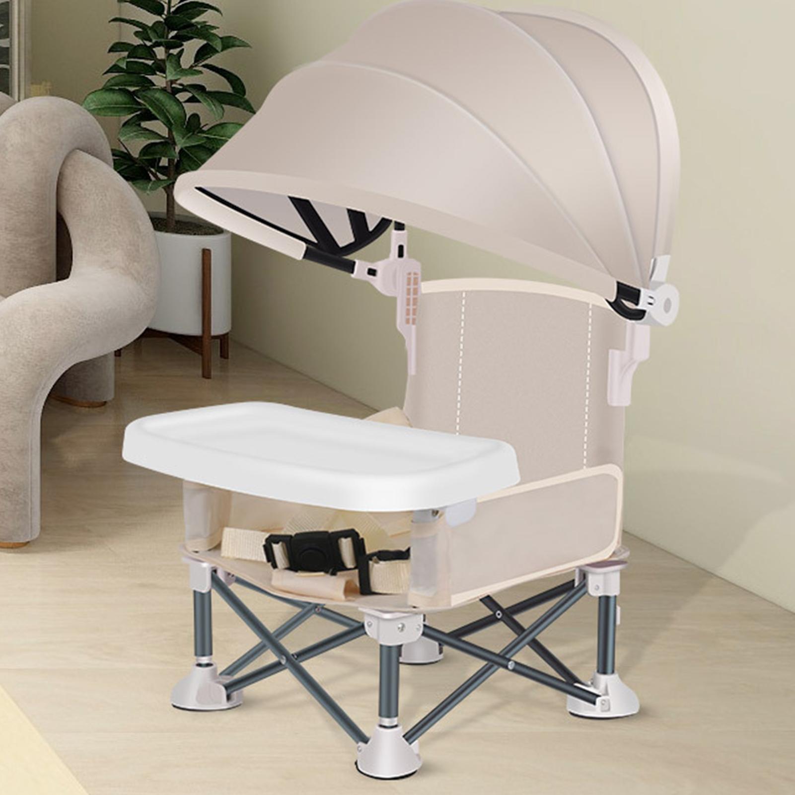 With Sunshade And Removable Tr - Baby High Chair Booster recensione e prezzo