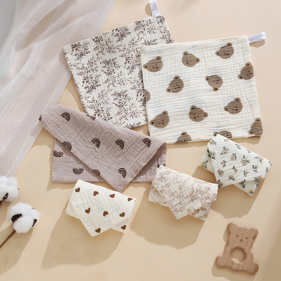 3/5 Pieces of Gauze Square Tow - Baby Products For Face recensione e prezzo